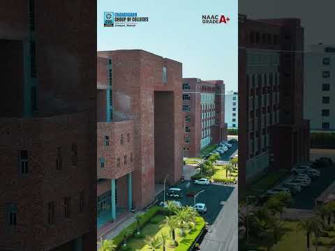 Experience CGC Jhanjeri from the Skies: A Stunning Drone View of Our Campus! 🚁✨