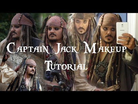 Jack Sparrow Costume |  Makeup Tutorial