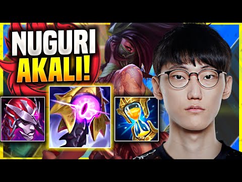 NUGURI DOMINATING AKALI WITH NEW BUFFS! - FPX Nuguri Plays Akali Top vs Tryndamere! | Season 11