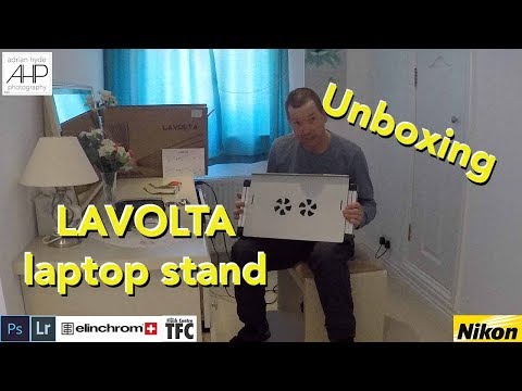 Unboxing of the new Lavolta laptop stand