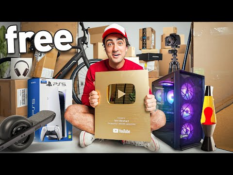 How Much Free Stuff Can 1 Million Subs Get You?
