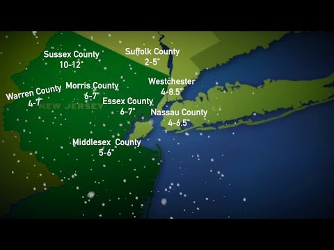 Snow Accumulation Totals