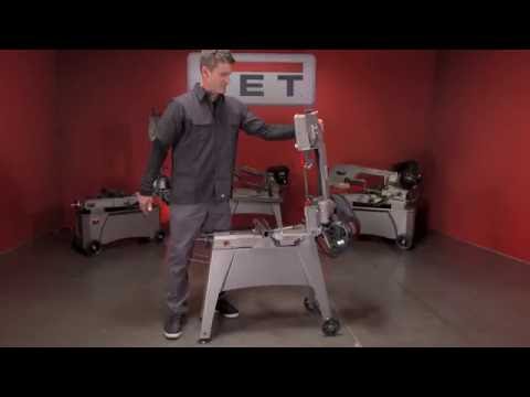JET Horizontal / Vertical Metal Bandsaw Demo