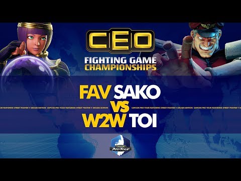 FAV Sako (Menat) vs Toi (M. Bison) - CEO 2019 Day 1 Pools - CPT 2019