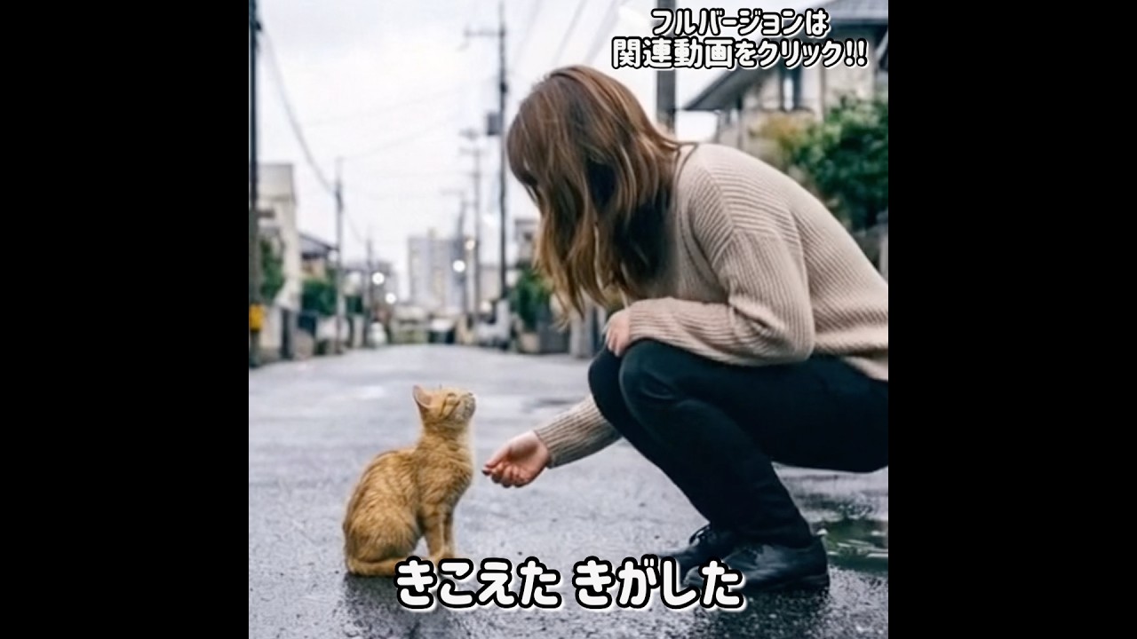 【MV】きみのて～ねこのきもち～ #猫 #mv #cat #short