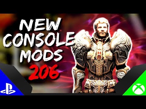Skyrim Special Edition: ▶️5 BRAND NEW CONSOLE MODS◀️ #206 (PS4/XB1/PC)