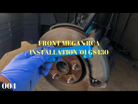 004: FRONT MEGAN ROLL CENTER ADJUSTER (RCA) GS430, GS400, GS300 INSTALLATION
