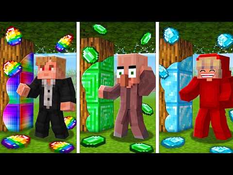 Diamant vs Emerald Nudda Battle i Minecraft..