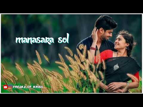 Manasara Sollu What's App status Video Song - #Teejay | #Nandita | #FREAKZOFKRISH