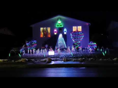 Young 2024 Christmas Lightshow: The Mummer song by Simani