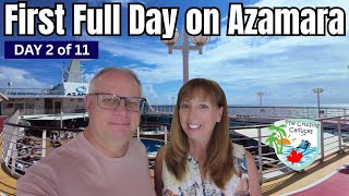 Day 2 A Sea Day on an Azamara Onward Cruise