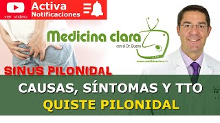 Sinus pilonidal, quiste pilonidal. Cómo curar un absceso glúteo | Medicina Clara