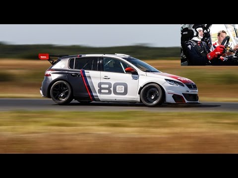 2017 Peugeot 308 Racing Cup [ESSAI VIDEO] : avec un grand huit (test sur circuit)