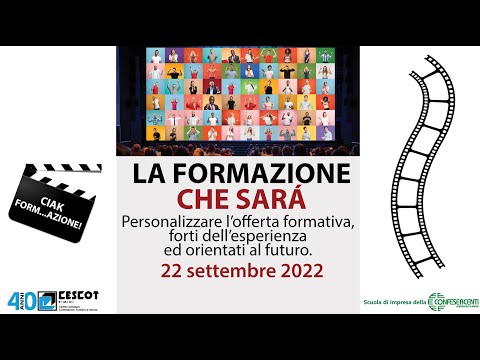 LA FORMAZIONE CHE SARA': Evento per i 40anni del Cescot di Rimini