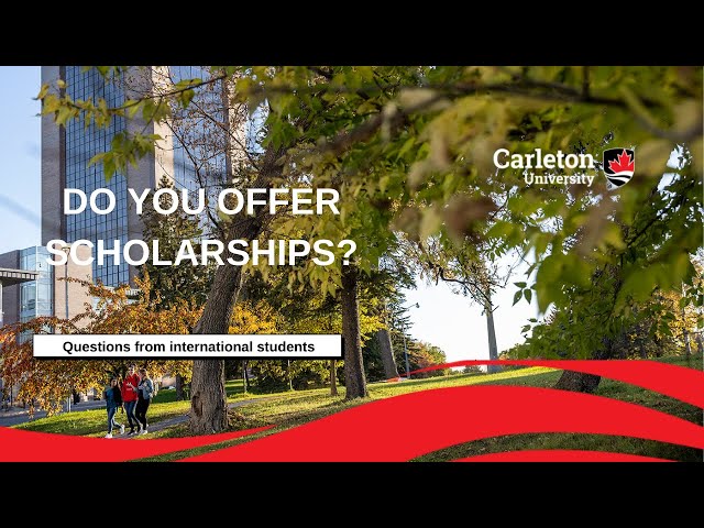 Watch Video: Do you offer scholarships? (International)