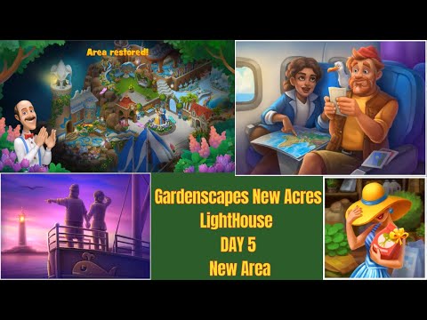 Gardenscapes New Acres - Lighthouse - DAY 5 - Gardenscapes New Area 22
