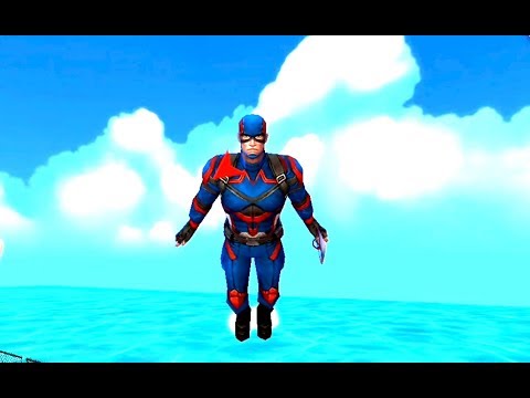 Super Hero Captiain Rescue Mission #2 | Flying Captain Hero City Battle - Android GamePlay