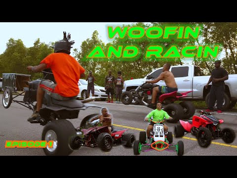 WOOFIN AND RACIN EPISODE 1[Drag Raptor vs Drag YFZ]