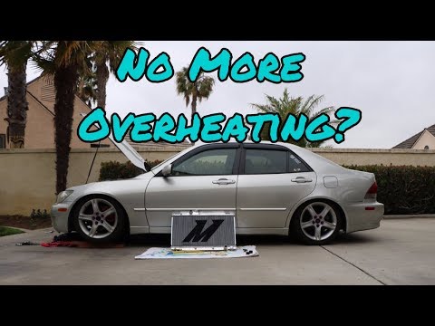 IS300 Gets a Mishimoto Radiator!!!