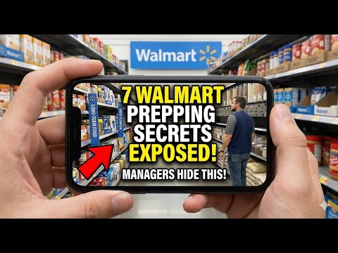 7 Walmart Prepping Secrets Managers Don't Want You to Know!