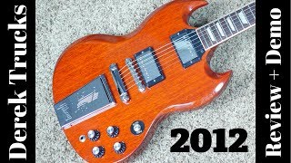 Video thumbnail for 2012 Gibson Derek Trucks Signature SG Review + Demo by The Trogly's Guitar Show