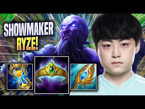 SHOWMAKER IS A BEAST WITH RYZE! - DK ShowMaker Plays Ryze MID vs Sylas! | Season 2022