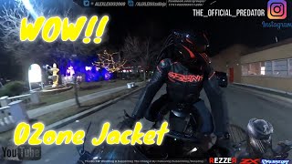 First Ride of 2025 on the #zx14r  w/motorcycleshop.ie/ozone-rs600-leather-jacket-blackred-6532-p.asp