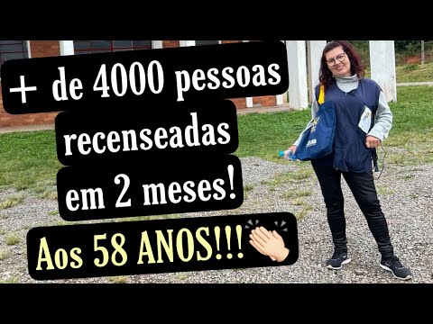 ENTREVISTA COM A RECENSEADORA MAIS PRODUTIVA DA REGIÃO! - CENSO 2022 - IBGE