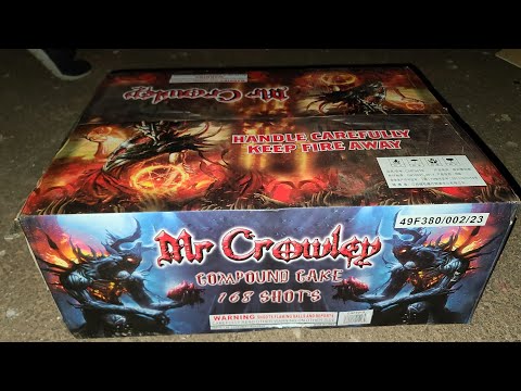 MR. Crowley Firework 168 shots