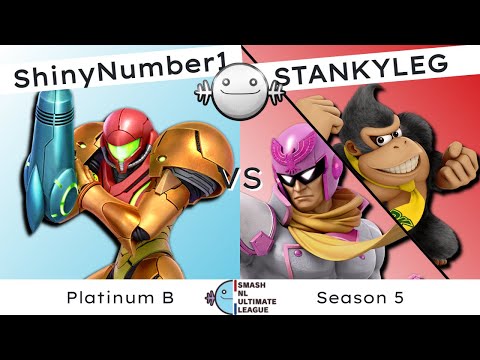 SNUL S5 – ShinyNumber1 (Samus) Vs. STANKYLEG (Captain Falcon, Donkey Kong) [PlatinumB]