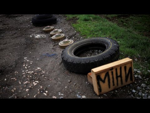 Live ammunition and booby traps around Kyiv