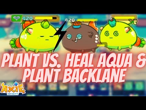 BACKLANE PLANT VS. AQUA W/HEAL & PLANT BACKLANE | LadyChe