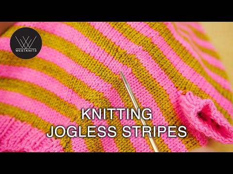 Knitting Jogless Stripes