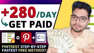 +$280 In 24 Hours FROM Pinterest | ClickBank [Affiliate Marketing] | Free Method | 2023 | In Hindi