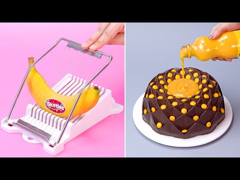 30+ Dekorasi Kue Pisang Terbaik | Resep Dessert Cokelat Mewah | Yummy Cakes