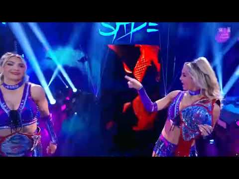 The IInspiration Iiconics entrance on NXT