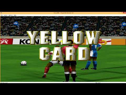 ISS 2000 Concacaf Gold Cup Semi Final Honduras vs U.S.A