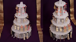 DIY Rotating Jewelry Organizer Tutorial 😛😎❤ #shorts #jewelrymaking #AajUnseMilnaHai