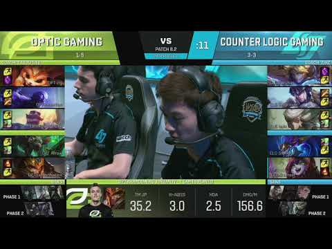 LCS NA Spring 2018 - OPT vs CLG - W4D1