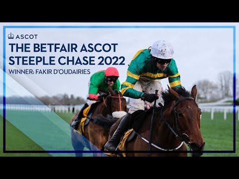 Fakir D'Oudairies wins the Betfair Ascot Chase 2022