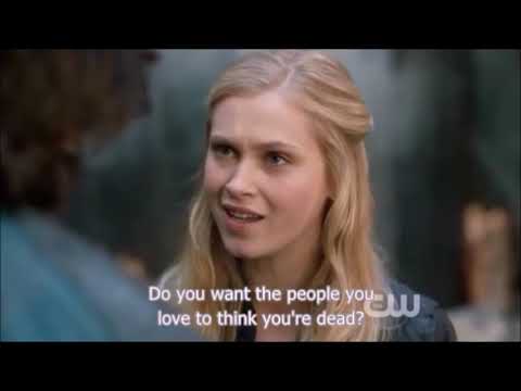The 100 1x01-Clarke,Wells,Finn,Jasper,Monty,Bellamy,Octavia,Octavia  and Clarke