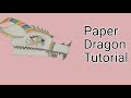 How to make a paper dragon!