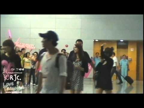[Fancam] 100911 Jessica SNSD@Shanghai Airport