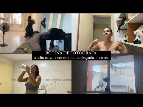 VLOG ROTINA DE FOTÓGRAFA - NITERÓI RJ