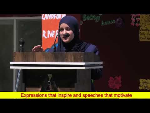 Inter School Declamation competition at Army Goodwill School Farona