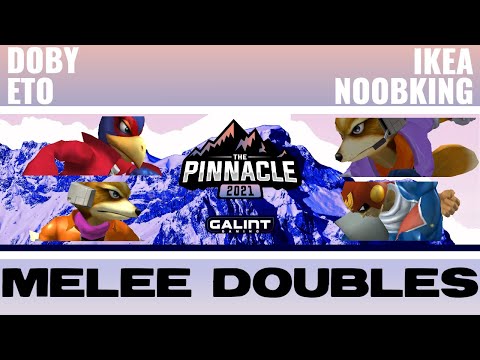 Doby & eto (Falco/Fox) vs Ikea & NoobKing (Fox/Falcon) - Pinnacle 2021 Melee Doubles Losers Top 12