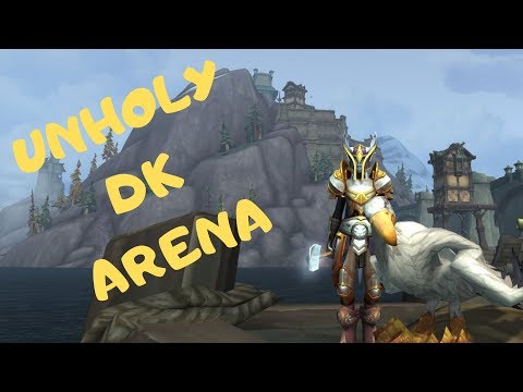 WoW BFA-2v2 ARENA-8.1 Unholy Death Knight PvP w/ Discipline Priest