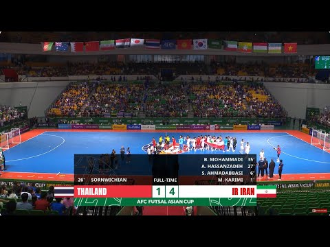 Hilight AFC Futsal Asian Cup2024 : Thailand 1-4 IR Iran