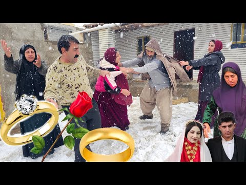 Shocking: Traditional Iranian DOOD wedding turns into family nightmare during blizzard! ❄️