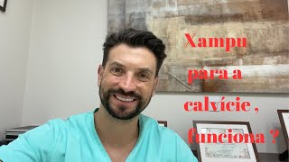 Xampu de cetoconazol pode melhorar a calvície ?